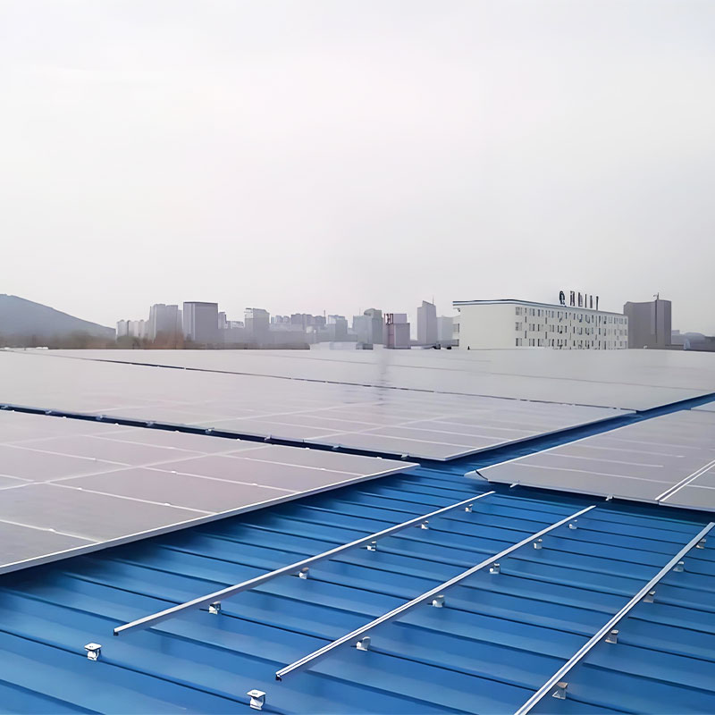 Krovni solarni nosač od čelične ploče u boji