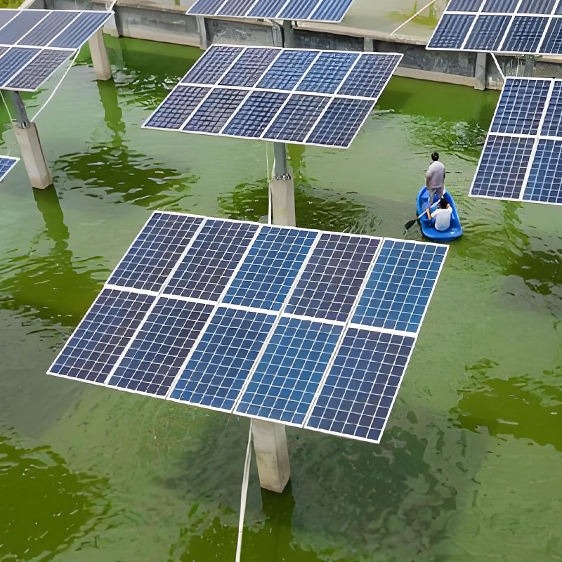 Solarni nosač za fiksnu površinu vode
