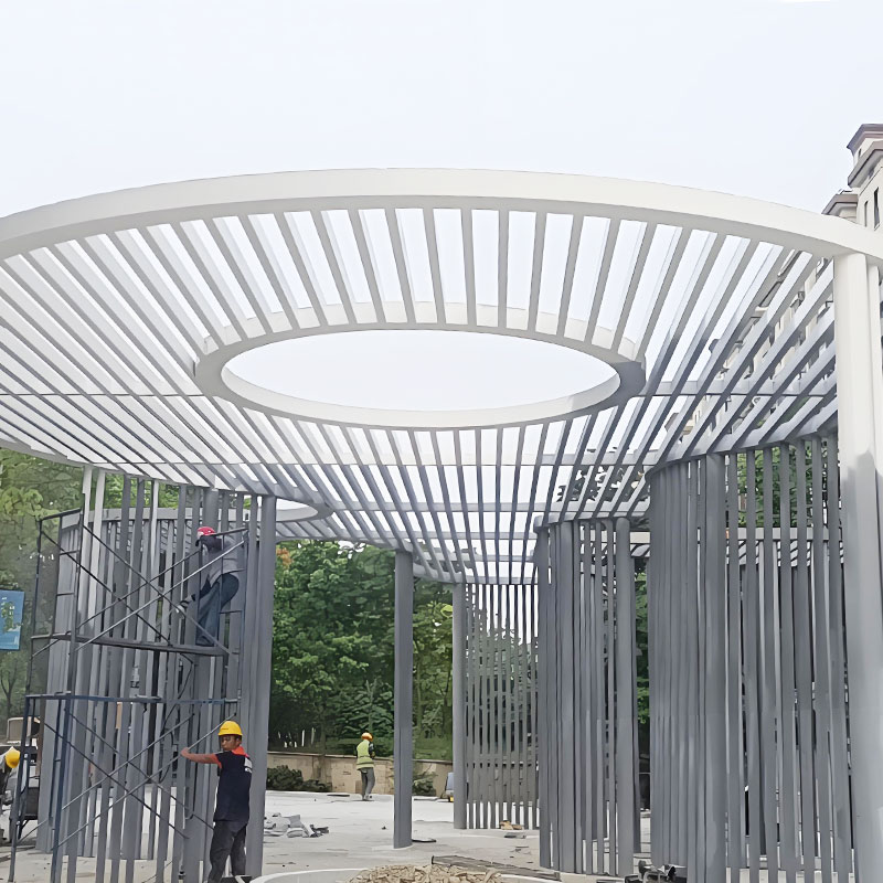 Pergola od pocinčanog čelika