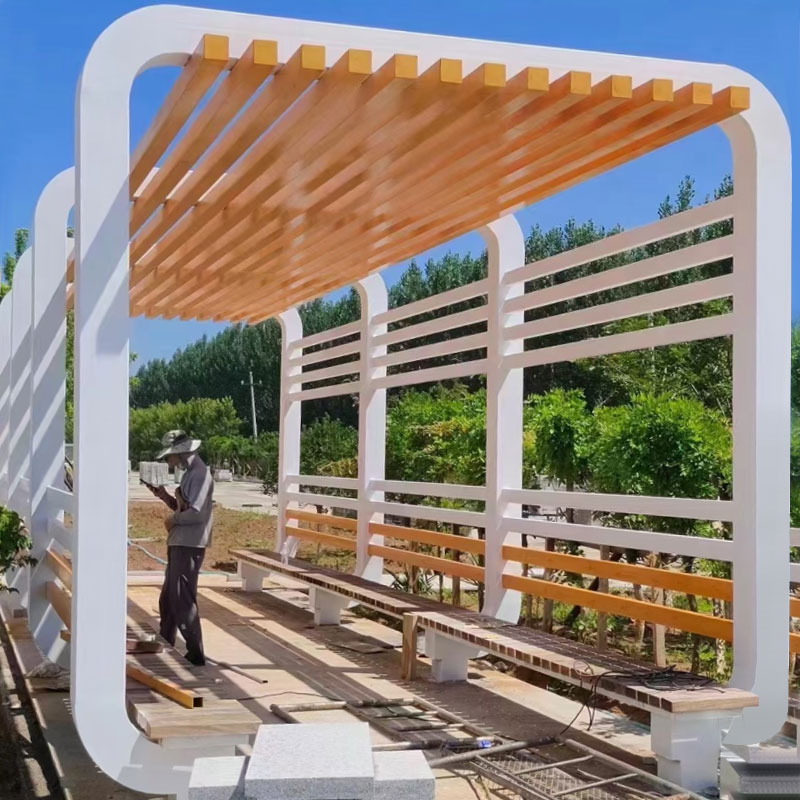 Art pergola od nehrđajućeg čelika